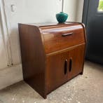 Kabinet - Vintage elektrische grammofoonkast van His, Antiquités & Art