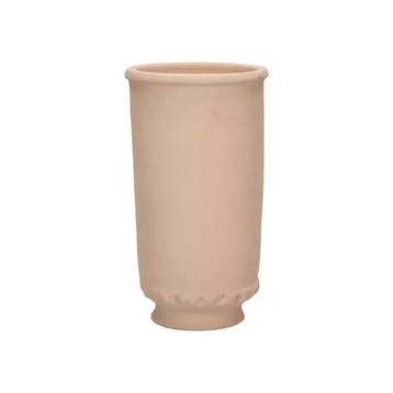 Pomax RONDA Wijnkoeler - Klei - Ivoor - Ø11 x H21 cm, Elektronische apparatuur, Koelkasten en IJskasten, Verzenden, Nieuw