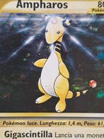 Pokémon - 1 Card - Ampharos 1/111 Holo, Première édition -, Hobby & Loisirs créatifs, Jeux de cartes à collectionner | Pokémon