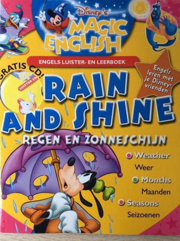 Rain and Shine / Regen en Zonneschijn / Disneys magic, Boeken, Verzenden, Gelezen, Disney