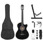 vidaXL 12-delige Gitaarset met 6 snaren western klassiek 38, Verzenden, Nieuw