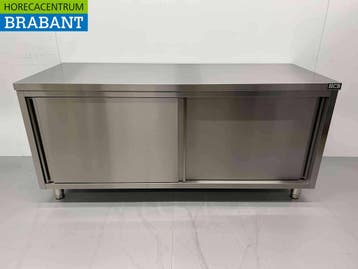 HCB RVS Werkkast Kast 2 schuifdeuren Premium-line 180 cm, Ophalen of Verzenden