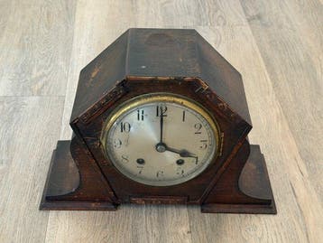 Klok - Antiek Hout - 1920-1930