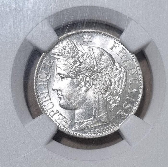 Frankrijk. 1 Franc 1888-A Ceres (Zonder minimumprijs), Postzegels en Munten, Munten | Europa | Niet-Euromunten