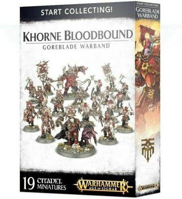 Warhammer Goreblade Kit | Retour deal | Sla nu je slag!, Hobby & Loisirs créatifs, Verzenden, Figuur of Figuren