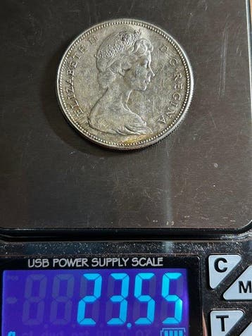Canada Elizabeth II. 1 Dollar 1967 Flying Goose (Zonder