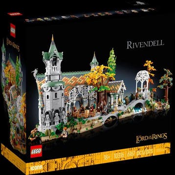 Lego Set - 10316 - The Lord of the Rings - Rivendell, Enfants & Bébés, Jouets | Duplo & Lego