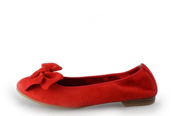 Tamaris Ballerinas in maat 37 Rood, Verzenden, Ballerina's