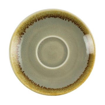 Schotels | KILN | Porselein | Mosgroen | 6 Stuks | Ø115mm, Verzenden, Nieuw in verpakking