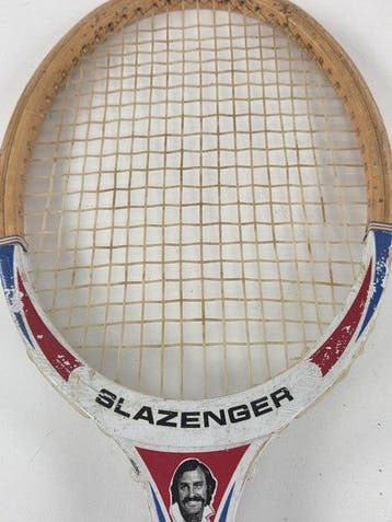 Tennis - John Newcombe - 1970 - Tennisracket, Nieuw