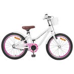 vidaXL Kinderfiets Met Zijwieltjes 18 Inch voor 5-7 jaar oud, Verzenden, Nieuw