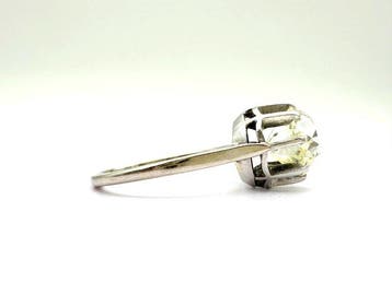 Ring - 18 karaat Witgoud, Platina - 2.50ct. tw. Diamant
