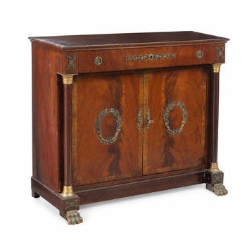 Dressoir - Brons, Mahonie