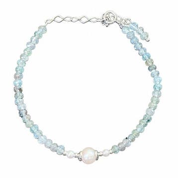 Parel - Zilver - Armband - Akoya parels, apatiet