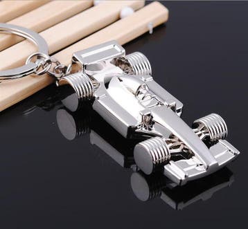 Sleutelhanger Formule 1 raceauto (Sleutelhangers), Verzenden, Nieuw