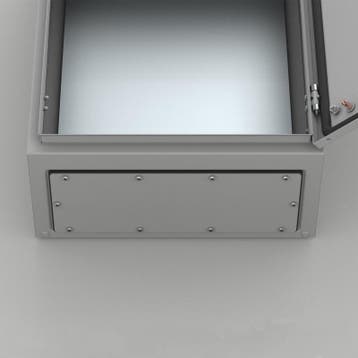 nVent HOFFMAN Taille 4 Plaque En Acier - AF04R5, Bricolage & Construction, Verzenden