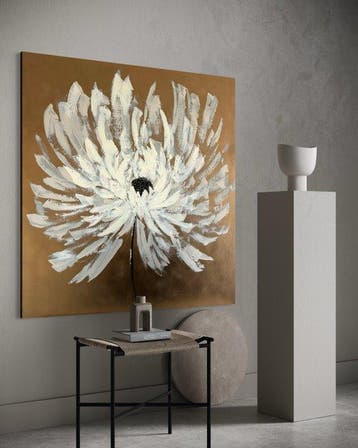 KAIGA - Sacred Flower I - XL - Contemporary Abstract -