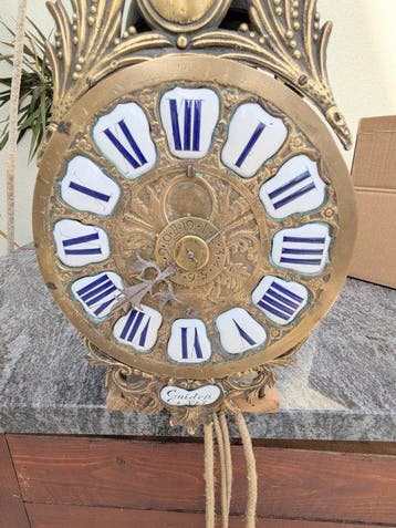 Lantaarnklok - Messing - 1750-1800, Antiek en Kunst, Antiek | Klokken