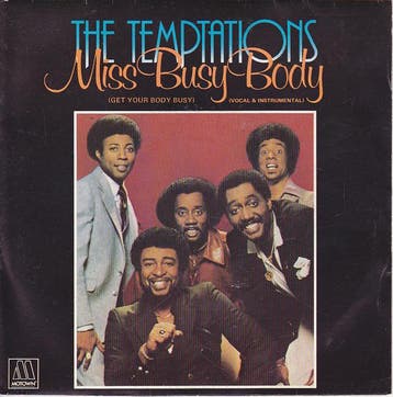 The Temptations - Miss Busy Body, Verzenden