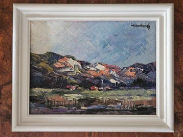 Franz Kaplenig (1924–2007) - Landschaft (Vorderberg im
