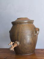 Container - azijnfles - Steengoed - Azijnfles van grès en