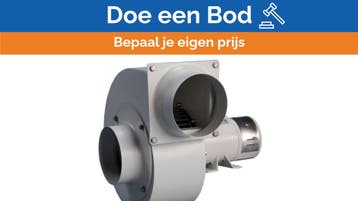 Bieden: CEM BLC023 centrifugal fan white 2220 M3/h - 24V, Ophalen of Verzenden, Nieuw