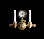 Duo flowreduceer 2432 r argon met 2 flowbuizen 4-30 l/min, Bricolage & Construction, Outillage | Soudeuses, Ophalen of Verzenden