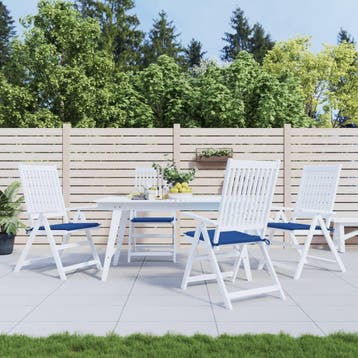vidaXL Tuinstoelkussens 4 st 50x50x4 cm oxford stof, Verzenden