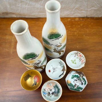 Sakebekers (Kutani, Mino, Maki-e Urushi) - Showa-periode