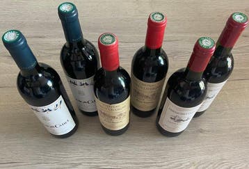 1998 x 2 Mouton Cadet 1992 x 2Château Vieux Lavergne & 1990, Nieuw