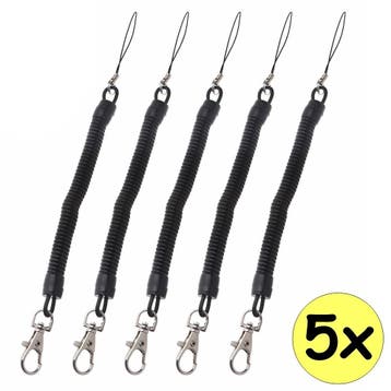Fako Bijoux - Uittrekbare Sleutelhanger Spiraal -, Verzenden