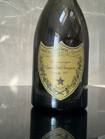 1970 Dom Pérignon - Champagne Brut - 1 Bouteille (0,75 l), Verzamelen, Nieuw