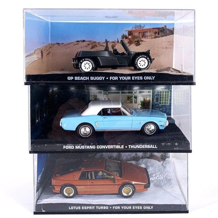 1:43 - Modelauto (3) - Verzameling van 3 modelautos uit de, Hobby en Vrije tijd, Modelauto's | 1:5 tot 1:12