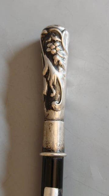 Staf - .800 zilver, Antiek en Kunst