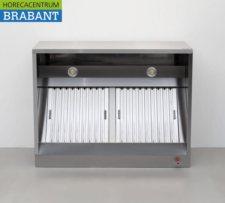 HCB RVS Afzuigkap Dampkap met lamellen filters Premium-line, Elektronische apparatuur, Afzuigkappen, Nieuw, Ophalen of Verzenden