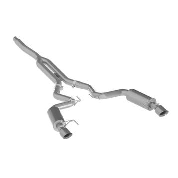 MBRP 15-18 Ford Mustang EcoBoost 2.3L Alum 3in Cat Back Dual, Ophalen of Verzenden