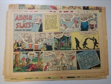 Abbie an Slats - 134 Krantenpaginas - 1940/1942, Boeken, Nieuw