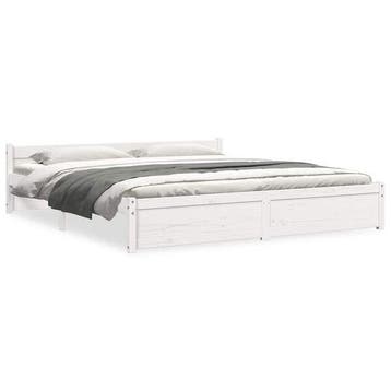 Bedframe wit 180x200 | 59% korting | Retour deal, Verzenden