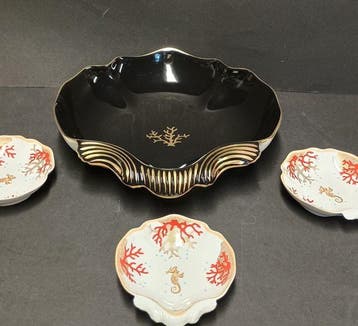 Atmospheria Limoges - Service de table (43) - Porcelaine -, Antiquités & Art