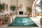 turquoise vintage - Tapis - 275 cm - 160 cm - avec
