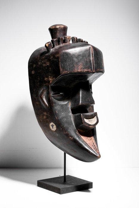 Masker - Lwalwa - DR Congo, Antiquités & Art, Art | Art non-occidental