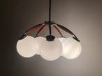 Sputnik atomic Scandinavian - Plafondlamp - houten chrom.