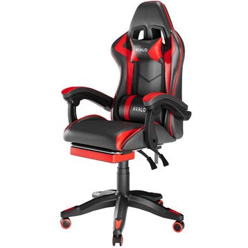 Avalo Gaming Stoel - Zwart/Rood, Huis en Inrichting, Verzenden, Nieuw