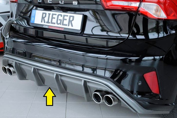 Diffuser | geschikt voor Ford | Focus IV ST-Line / ST 2018-, Autos : Divers, Tuning & Styling, Envoi