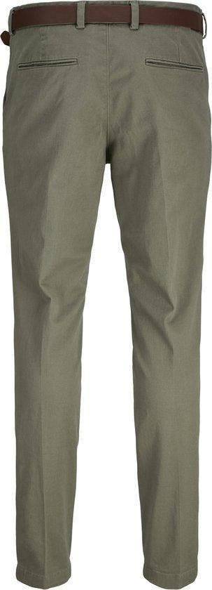 2dekans | Jack & Jones Cody Spencer Chino - Met Riem - Dusty, Kleding | Dames, Ophalen of Verzenden, Nieuw