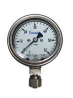 Swagelok PGI Pressure Gauge 0-60 bar 1/4 Tube Fitting Fem..., Verzenden, Nieuw