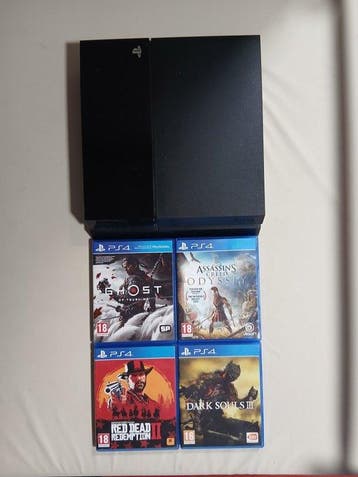 Sony - Playstation 4 (PS4) - PlayStation 4 with Ghost of, Nieuw