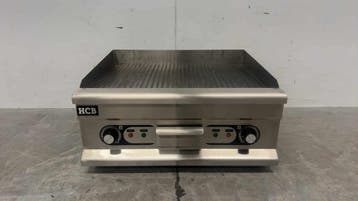 RVS HCB Bakplaat 5 kW 400V 60 x 52 x 31 cm Horeca, Ophalen of Verzenden, Nieuw in verpakking