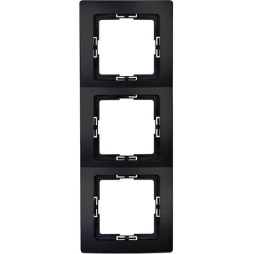 KOPP Paris HK05 3-voudig afdekraam mat zwart inbouw voor LED, Bricolage & Construction, Verzenden