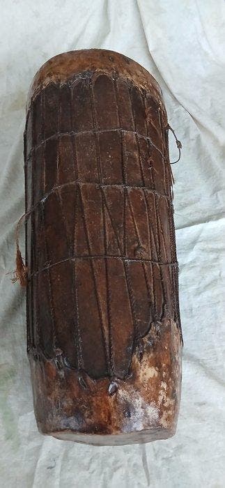 Ngbaka trommel congo - DR Congo (Zonder minimumprijs), Antiek en Kunst, Kunst | Niet-Westerse kunst